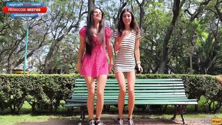Panties Removed Before Strangers in Public Park