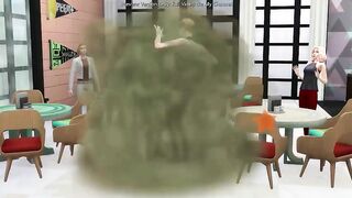 Principal Screws Bratty Teen In The Butt With His Big Black Weenie - sims 4 - 3D animation