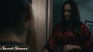 RAVISHING SINNER - Roommate Drama Turns Into Passion As MILF Rides Her Bf To Release Her Stress