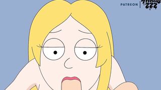AMERICAN DAD FRANCINE GETS GLEEN CREAMPIE FAMILY DUDE