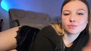 Bouncing biggest boobs and masturbate chubby vagina