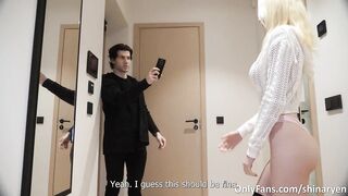 This playgirl Didn't Leave A Tip and Got Fucked by Delivery Boy