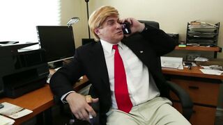 Malia Obama and Donald Trump are screwing like two wild animals while alone in her bedroom