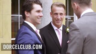 French bride was caught having sex with the majority worthy guy, so she ended up group-banged