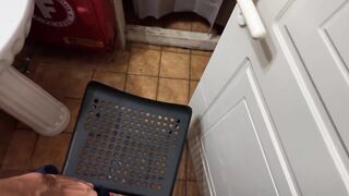 StepSon Cums in StepMoms pussy in the Shower. Little rascal