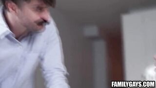 Stepdad Fucks Stepson For Bad Grades