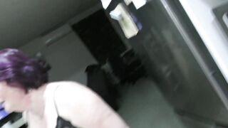 Pang doxy Cara takes a serious kicking in the twat from her Dom and smiles afterwards