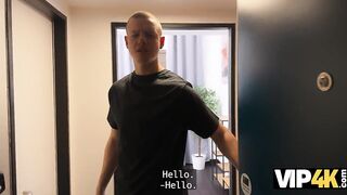 VIP4K. A Couple sells Sex Toys to a Stranger and demonstrates how to use 'em on themselves