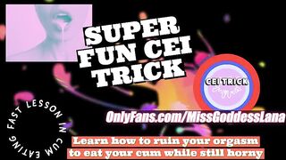 Of CEI Trick Learn How to Ruin Your Orgasm to Eat Your Cum During the time that Still Horny