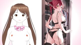 I Help YOU To Cum With Me - Comics JOI (Slutty Vtuber)