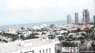 Mofos - Slim beach gal gets pounded
