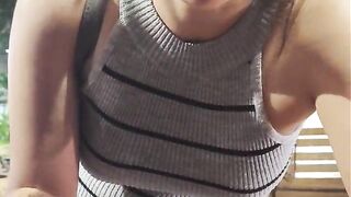 POV real porn, I pick up a cute milf on the street and take her to my apartment and screw her in the ass