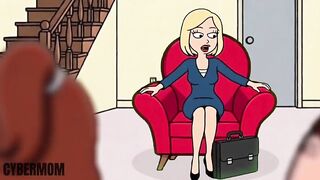 Anal Housewife: Homemade Porn of a Married Couple. Cartoon parody