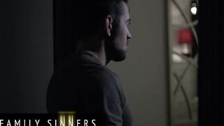 FAMILY SINNERS - Beautiful Brunette Seduces Her Stepbrother To Show Him That Breaking Rules Feels So Much Better