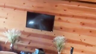 Big Tit MILF Wife Miley wakes up husband just for the storm to ruin our orgasm.