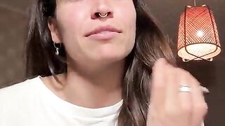 I got rudely interrupted (and fucked hard) during our clip call