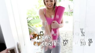 Naked yoga and sex with Tiffany Watson