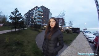 Public Agent Sexy shy Russian playgirl fucked by a stranger