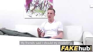 Female Agent English man cheats and pounds hawt agents taut cunt