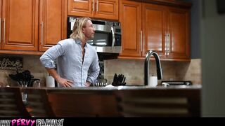 MyPervyFamily - Stepdad Can't Resist Teen's Petite Cunt - Daisy Fox