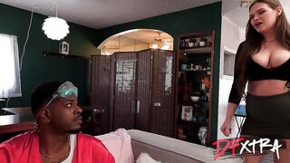 Stacked Nutjob Makes Massive Cocked Ex Feel Better wt Her Snatch - Cece Mecta - DFXtra