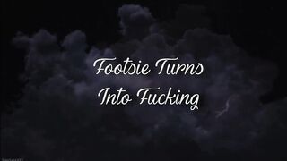 Footsie Turns Into Banging Featuring Sinn Sage, Charlotte Sartre