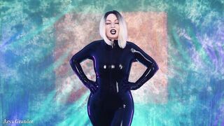 Air balloon fetish clip rubber POV