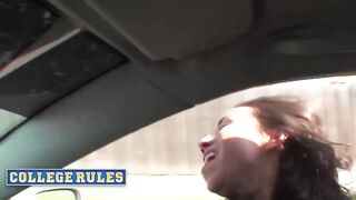 COLLEGE RULES - College Gals Submit The Wildest Episode With Public Flashing, Blowjobs, And Hot Fantasies