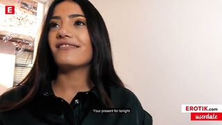 Ribald Latin playgirl Penelope Cum gets banged by her fan! (English)