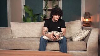 Stepson stops feeling sad thanks to his busty stepmom after this chick bangs him hard