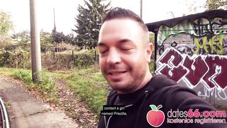 Messy outdoor fuck with bawdy MILF Impure Priscilla! Dates66