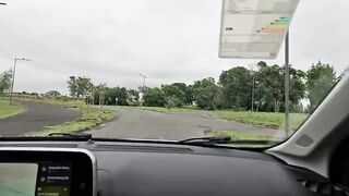 My dude gives me a car and I thank him with the almost all valuable fellatio right there in the street - POV