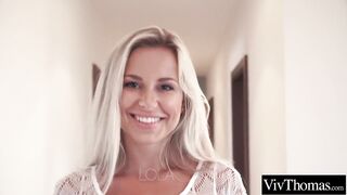 Lesbian lover's finger and eat each others hot taut cunts