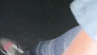 Outdoor Risky Void urine and Bate Compilation