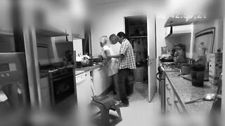 This bastard fucked the cleaning lady, but it was all caught on camera