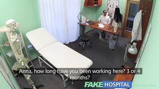 FakeHospital Doctors schlong and the promise of a pay rise stop sexy nurse