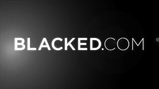 BLACKED BBC Crazy Golden-haired Hottie Cherry Kiss Gets Filled With Massive Creampie