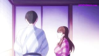 Unfaithful Wife Cheats on Her Husband with His Perv Friend - Uncensored Hentai(Eng Sub)