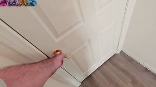 Stepmom cheats with stepson when this dude sneaks in whilst dad is in the shower