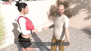 Wife Drops Towel And Seduce Neighbour Grand-dad Infront Of Cuckold Husband
