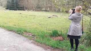 Aged Golden-haired Wife Enjoys Sex