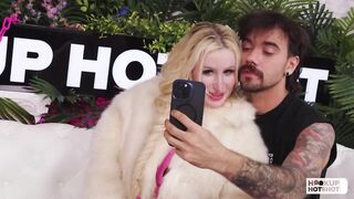 Busty Tiffani Madison Rides A Huge Ramrod For An Anal Fuck!