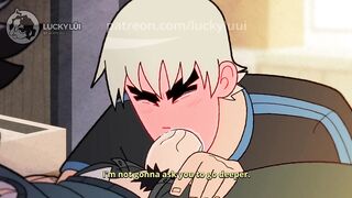 Wallace x Todd Pet Play (Scott Pilgrim) [Gay Cartoon Porn]