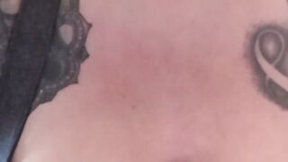 BBW home alone afresh, watch her cum over and over once more!