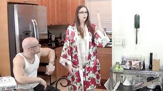 Getting My Big Ass Step Mama Preggo