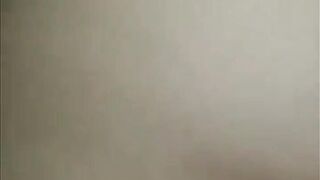 Wife yells out as I screw her butt