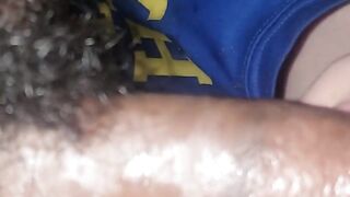 Sloppy POV blow job