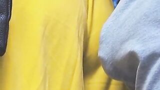 Almost Caught In a Bus When a Immodest Stranger CUM In Her Hand