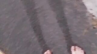 Liberal piddle below street lights dancing free