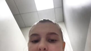 Jucielussie drowns in dirty public orgasm chaos